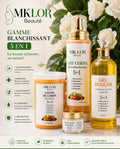 Gamme Blanchissant 5en1 Premium MKLOR Beauté – 4 Soins Complets